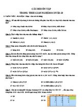 Câu hỏi ôn tập trong thời gian nghỉ do Covid-19 môn Tin học Lớp 8